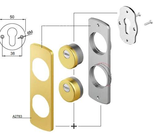 DEFENDER MAGNETICO MONOLITO MR500 H.20 OTTONE L LIVELLO 4 DISEC - Centro  Marini Ferramenta vendita on-line, ferramenta roma